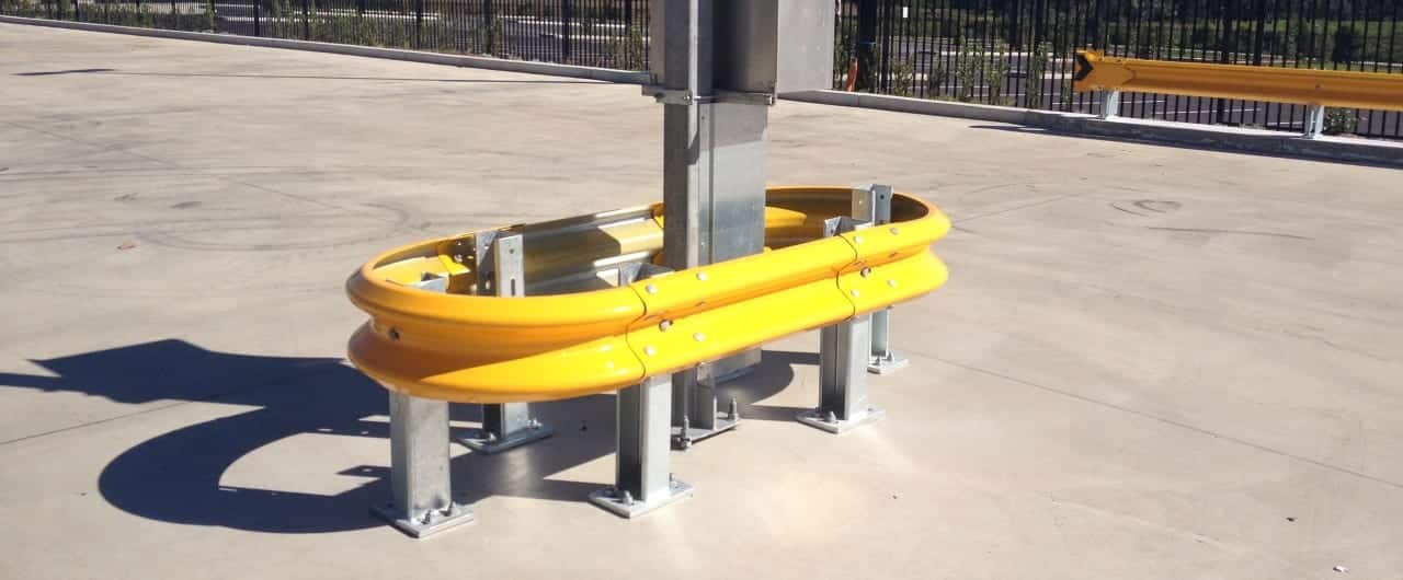 Column Guards column guards car park barriers