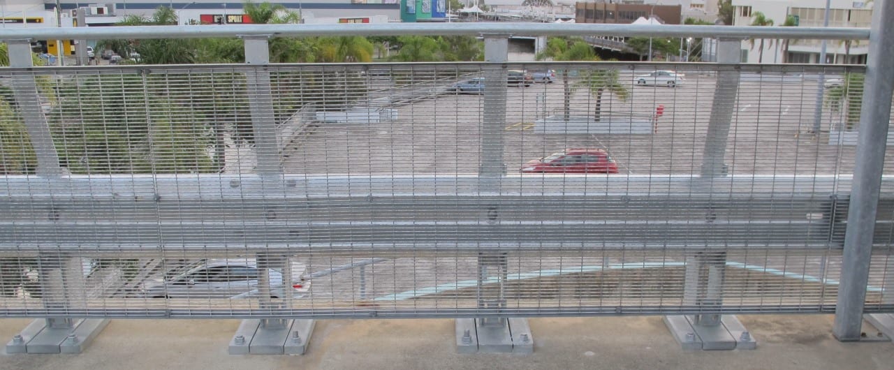 RHINO-STOP® 240 Heavy Duty Guardrail rhino stop 240 car park fall protection safety barrier
