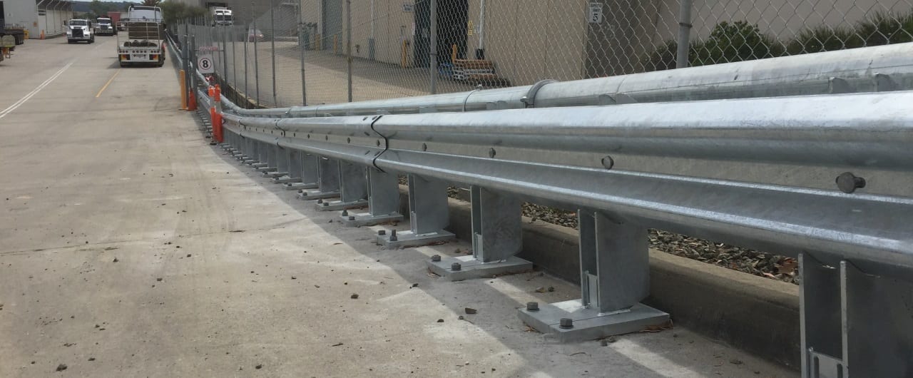 RHINO-STOP® 240 Heavy Duty Guardrail rhino stop 240 warehouse barriers