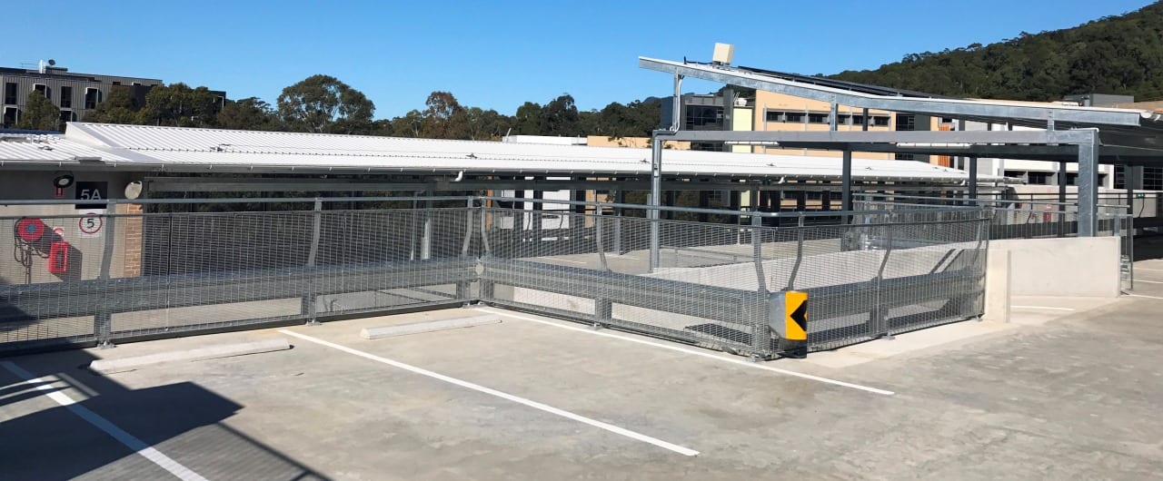 RHINO-STOP® Guardrail rhino stop with pedestrian fall protection safety barrier