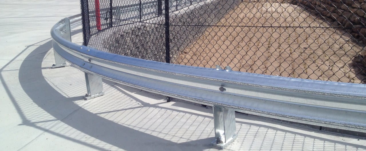 RHINO-STOP® Warehouse Guardrail rhino stop warehouse fall protection barrier