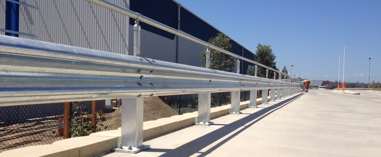 Rigid Posts warehouse rigid post safety barrier