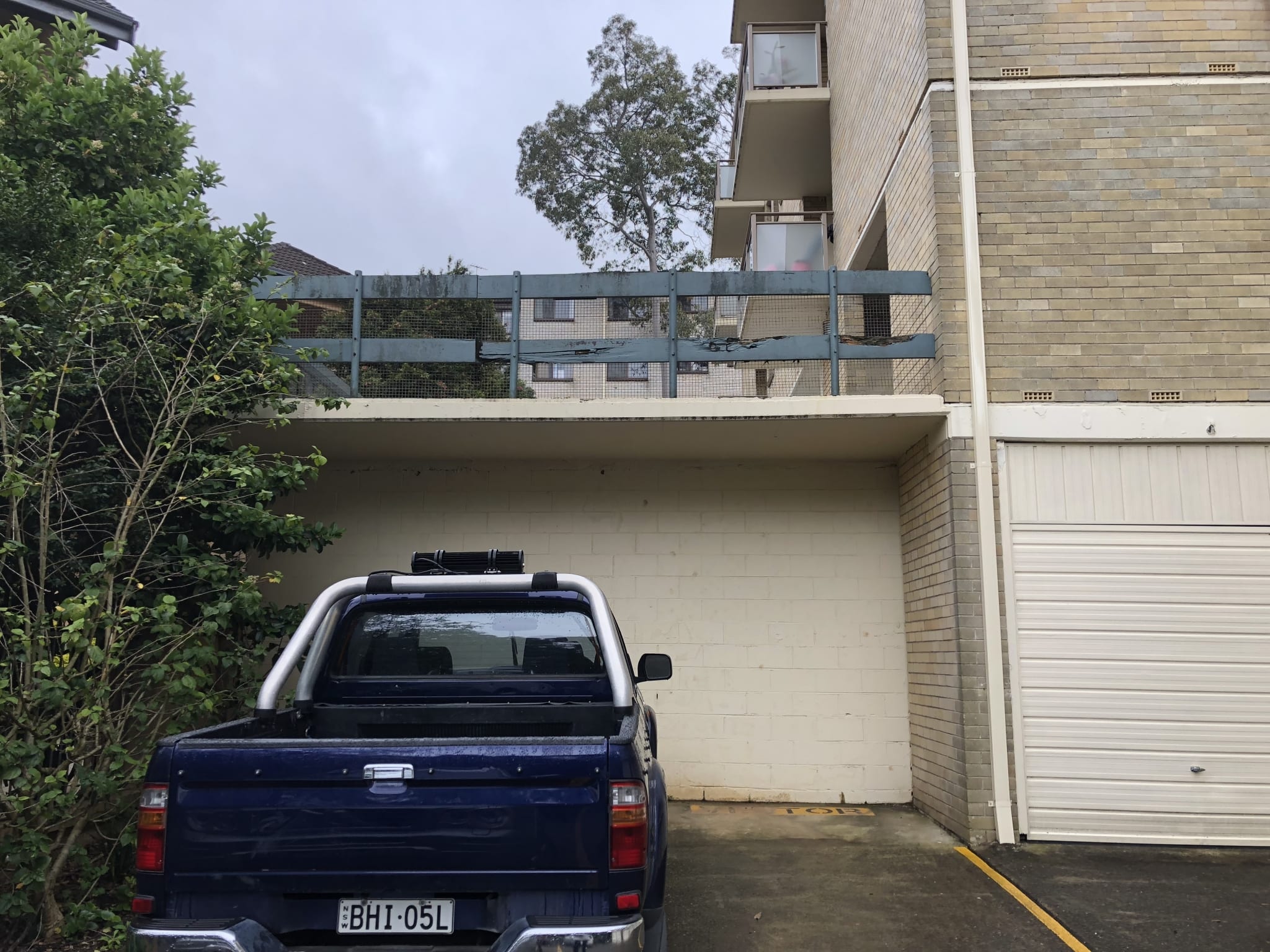 Artarmon Apartment Complex Guardrail Project unsafe car park barrier at artarmon apartment complex