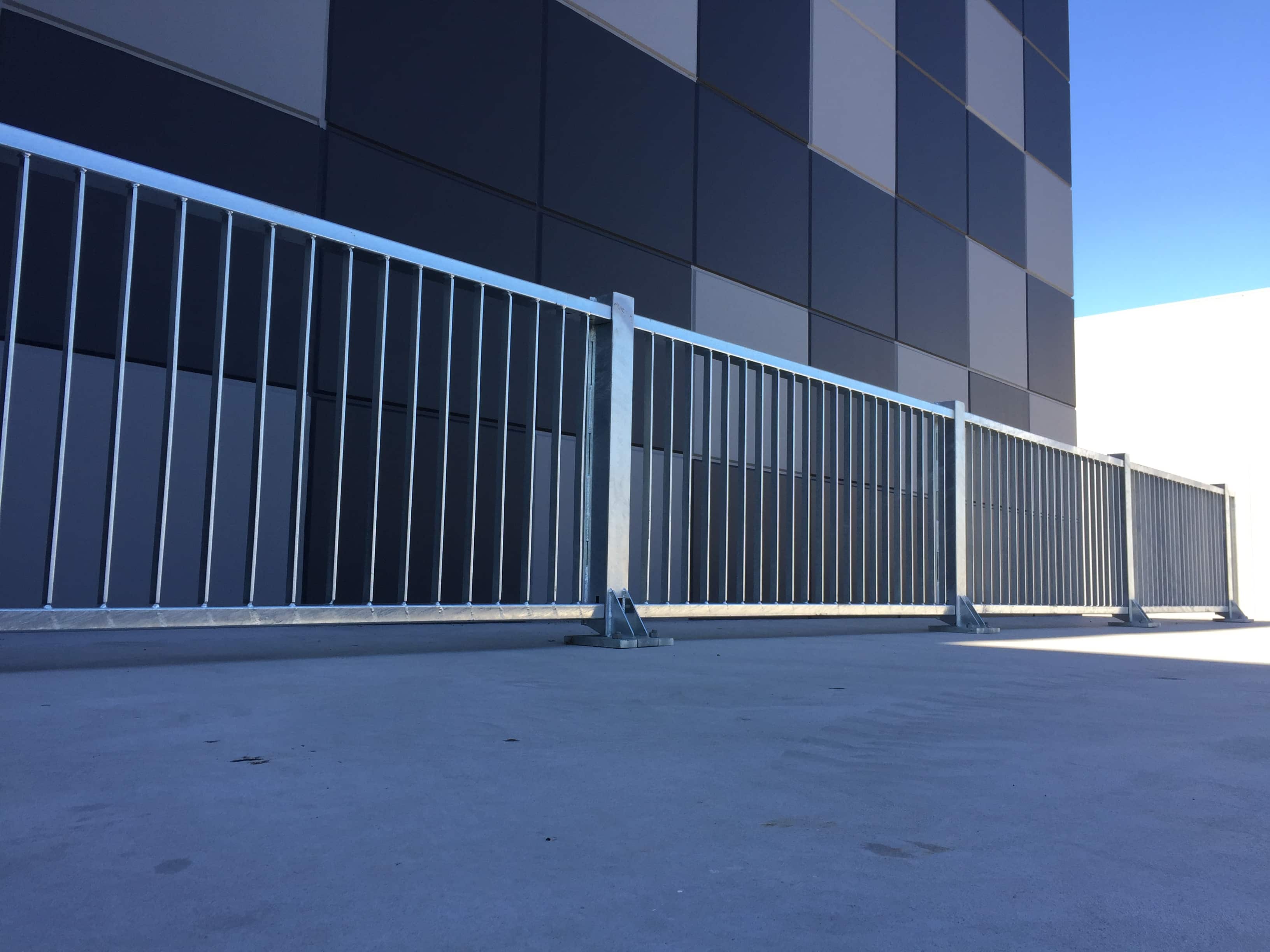 RHINO-STOP® Elite Guardrail warehouse office area safety barrier with rhino stop elite