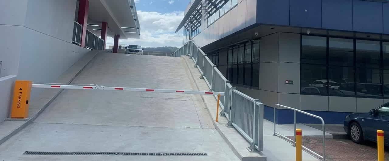 Platinum Corporate Car Park Barrier Project platinum corporate car park installed with safe direction's safety barriers