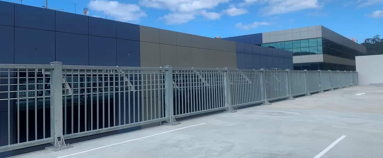 Platinum Corporate Car Park Barrier Project car park safety perimeter and fall protection barrier