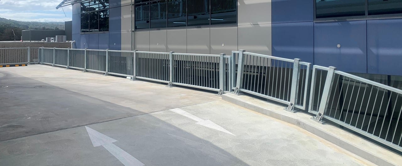 Platinum Corporate Car Park Barrier Project platinum corporate car park ramp protection with rhino stop elite