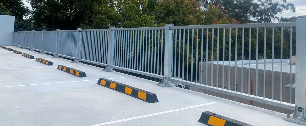 Platinum Corporate Car Park Barrier Project safe direction's safety barrier installation at platinum corporate car park