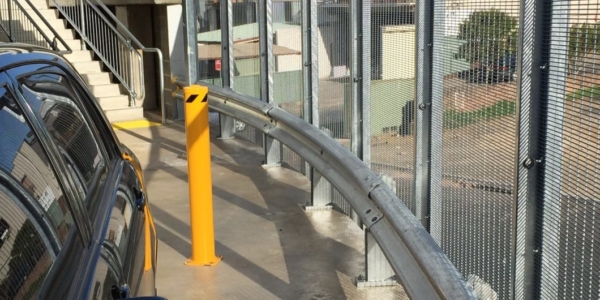 bollards car park barriers