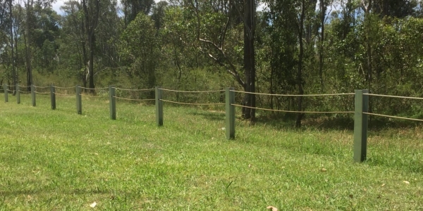 land perimeter boundary fencing