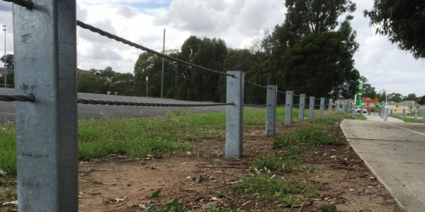 boundary fencing for pathway safety