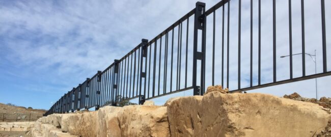 Elderslie (5) elderslie pedestrian fencing system project