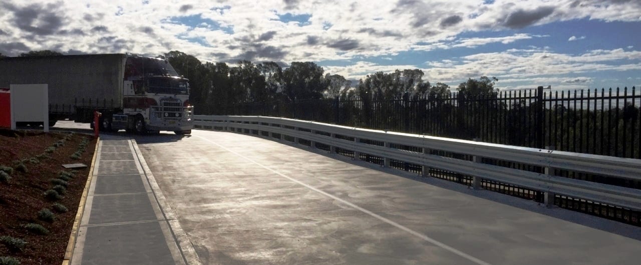 Interchange Drive Eastern Creek Safety Barrier Project Safe Direction