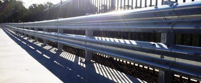 Interchange Drive (8) perimeter edge protection with rhino stop truck guard