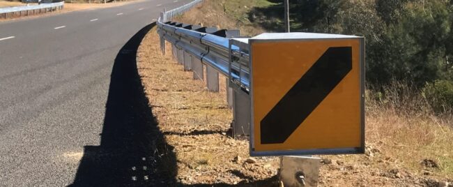 supply and installation of skt guardrail end terminal at western nsw