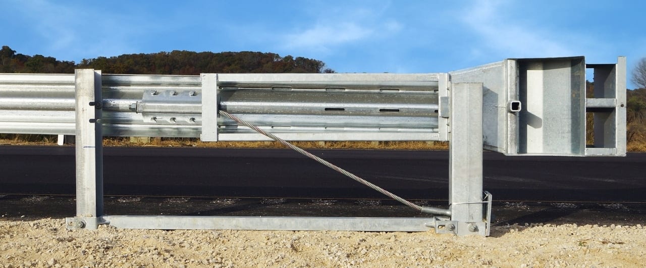 MASH SKT End Terminal for Safety Crash Barriers Safe Direction