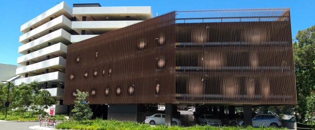 car park barrier installation on 8 levels parra leagues club car park