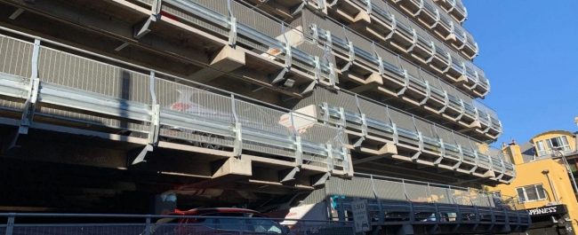 rhino stop safety barriers upgrade project at whistler street manly car park