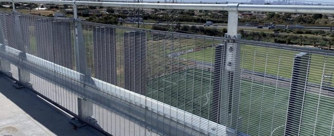 rhino stop safety barrier project at sunshine hospital car park