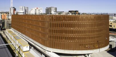 car park at The Store Newcastle Bus Interchange