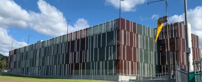 Shoalhaven Hospital car park safety barrier project