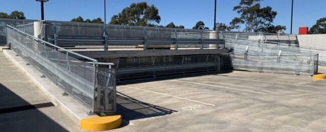 RHINO-STOP car park barrier project at Campbelltown Hospital