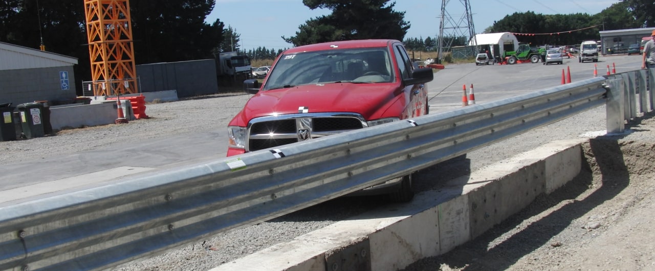 CrocGuard® Bridge and Culvert Barrier MASH TL4 Guardrail Safe