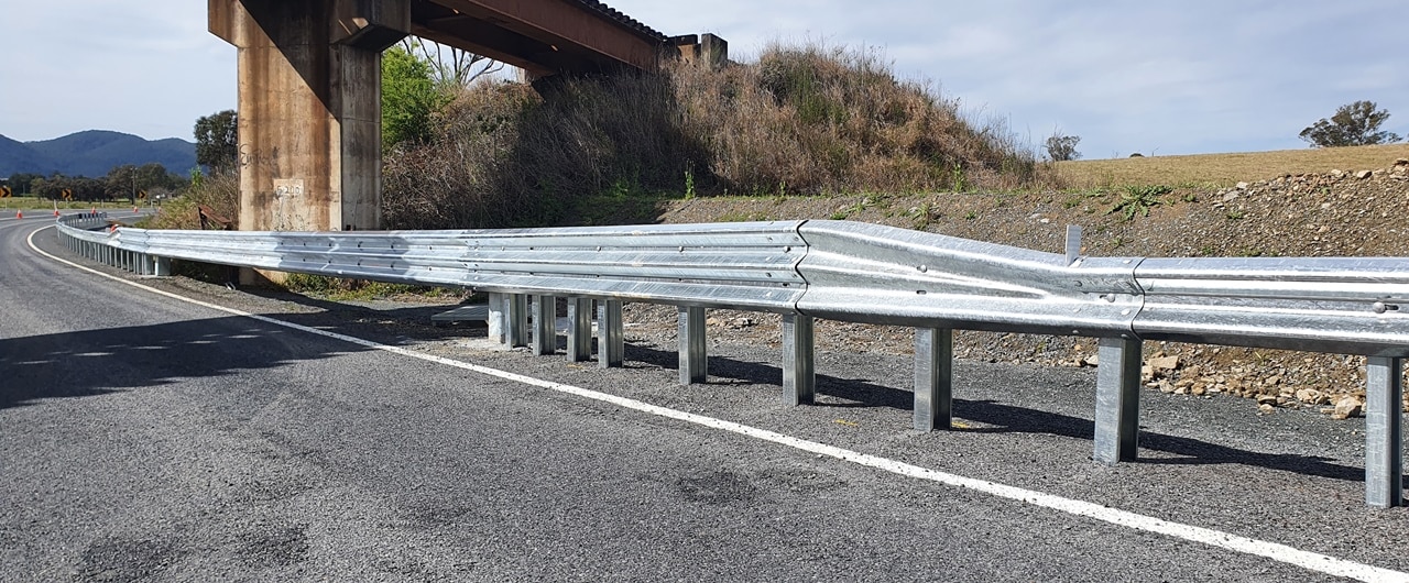 RAMSHIELD® Transition MASH Guardrail Guardrail Crash Barrier