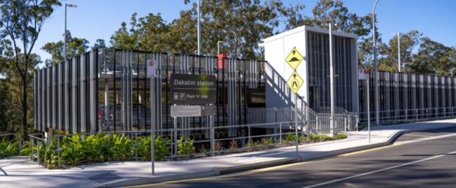 Dakabin commuter carpark entrance