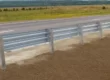 ramshield edge guardrail installed on a highway