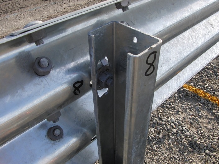 Sentry ThrieBeam Guardrail Safe Direction