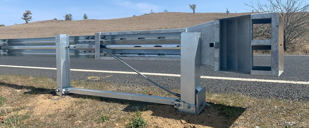 MASH SKT Guardrail End Terminal for Safety Barriers Safe Direction®️