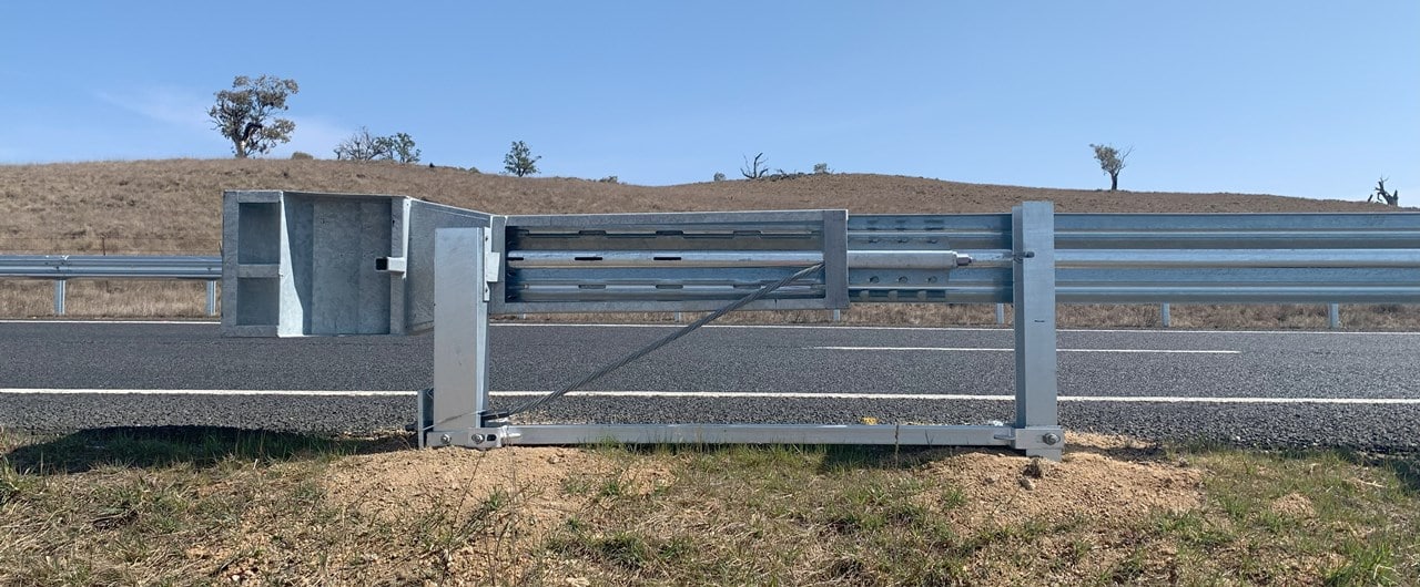 MASH SKT Guardrail End Terminal for Safety Barriers Safe Direction®️