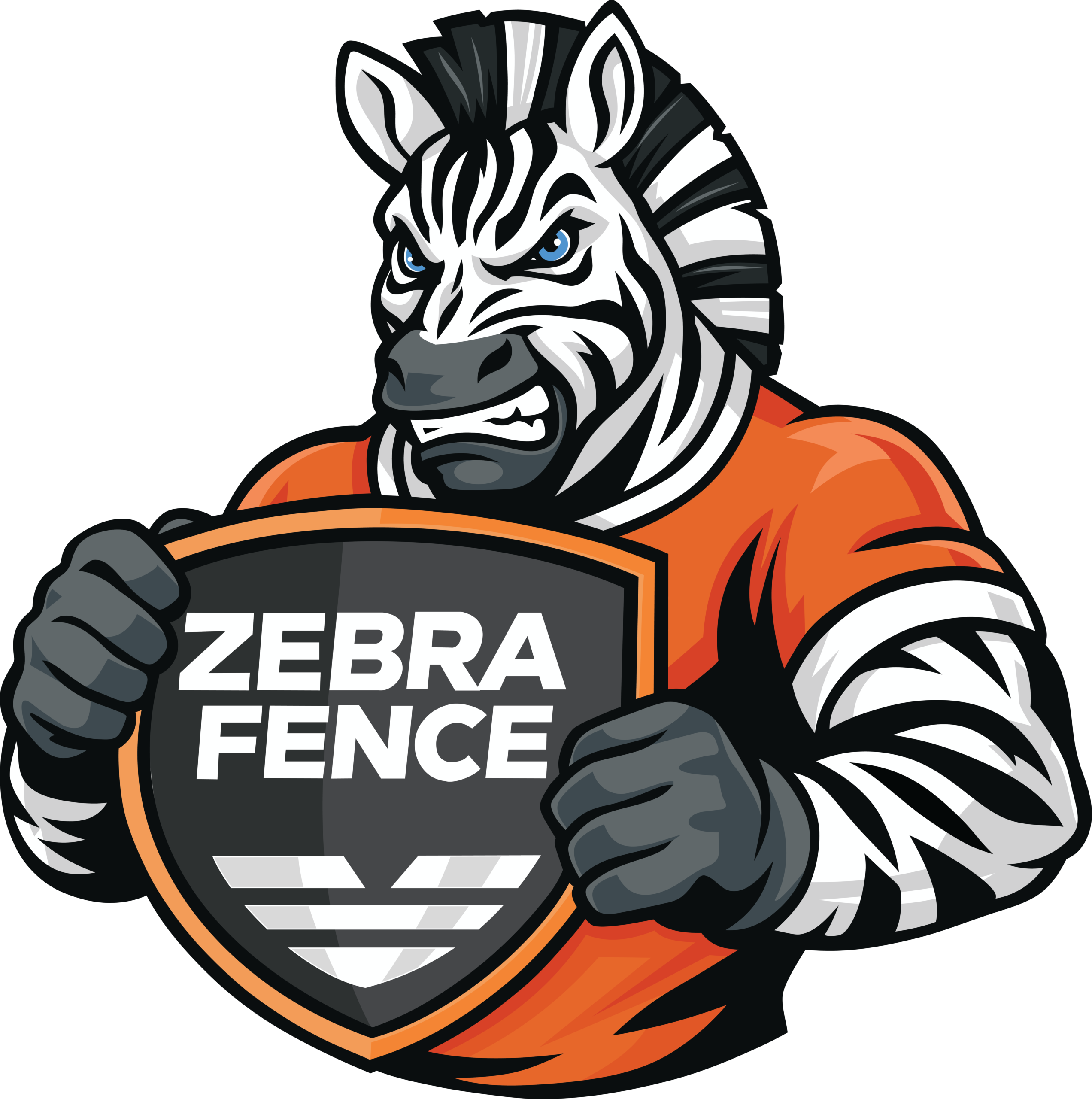 ZebraFence Logo - Pedestrian Fencing